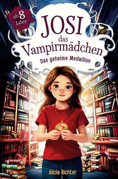 Produktbild: Josi das Vampirm&auml;dchen - Ein spannendes Kinderbuch ab 8 Jahren &uuml;ber Mut, Freundschaft und die Kraft, anders zu sein (Gro&szlig;e Schrift f&uuml;r Erstleser)