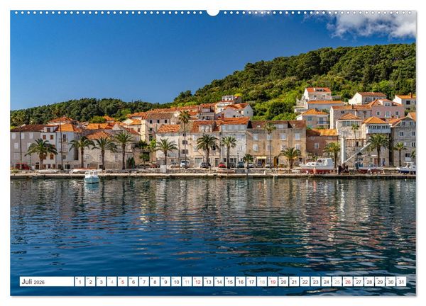 Produktbild: Kroatien - Korcula (Wandkalender 2026 DIN A2 quer), CALVENDO Monatskalender