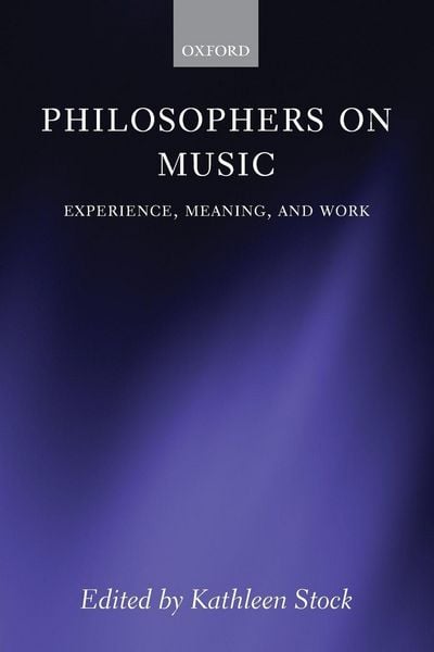 Produktbild: Philosophers on Music