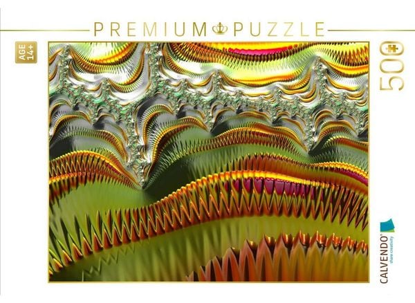 CALVENDO Puzzle Field of Hearts | 500 Teile Lege-Größe 48 × 36 cm Foto-Puzzle für Erwachsene