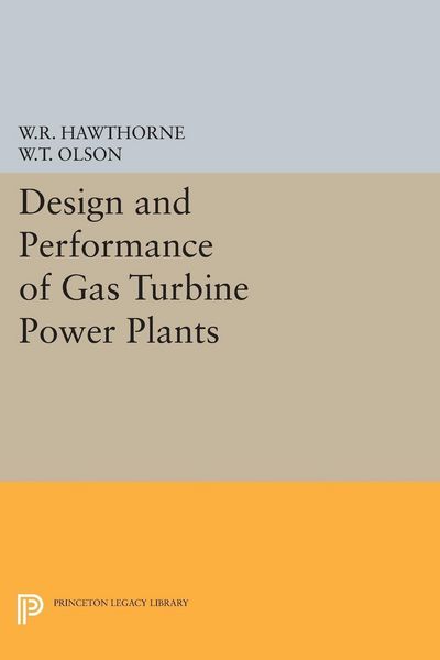 Produktbild: Design and Performance of Gas Turbine Power Plants