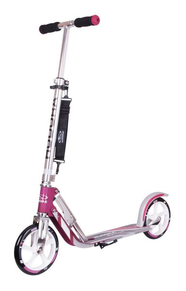 Produktbild: HUDORA 14764 - SCOOTER BigWheel 205, magenta/silber, Aluminium-Roller