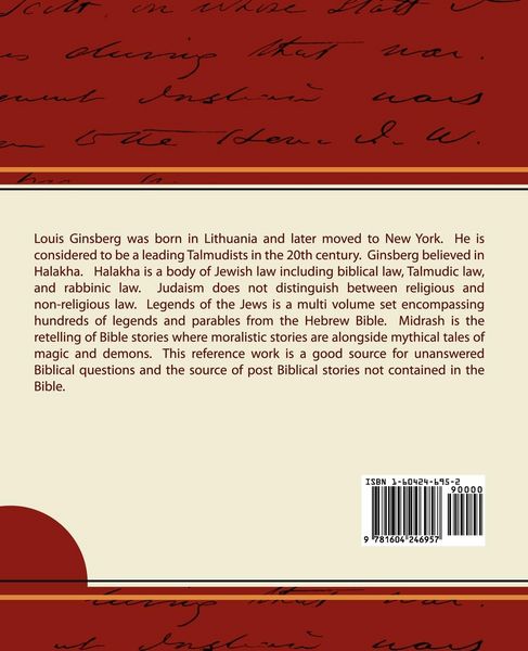 Produktbild: The Legends of the Jews - Volume 3