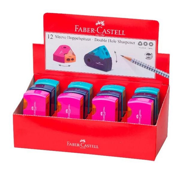 Produktbild: Faber-Castell Spitzer Doppelspitzdose Sleeve Trend 19