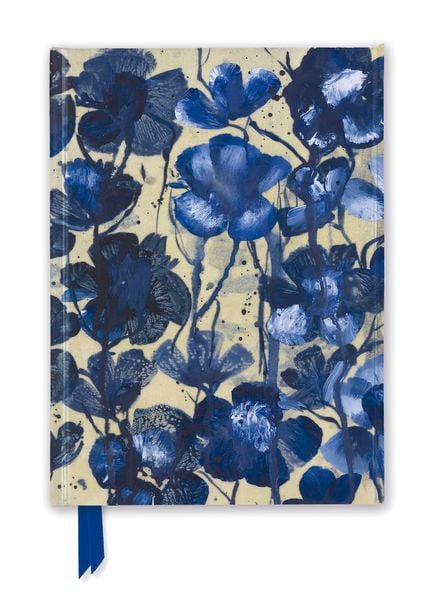 Premium Notizbuch DIN A5: Wan Mae Dodd, Blauer Mohn