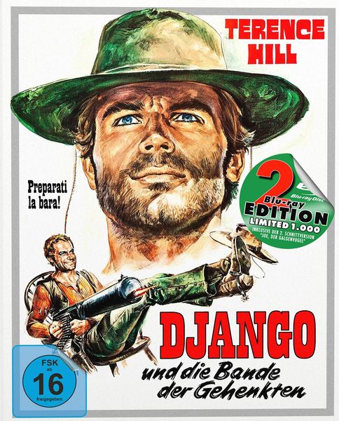 Produktbild: Django und die Bande der Gehenkten - Mediabook - Cover A [2 BRs]