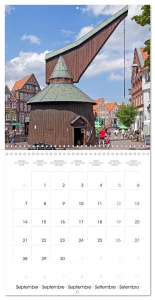 Produktbild: Hanseatic League - Places in northern Germany (Wall Calendar 2026 12 &times; 12 Inch) CALVENDO 12 Month Wall Calendar