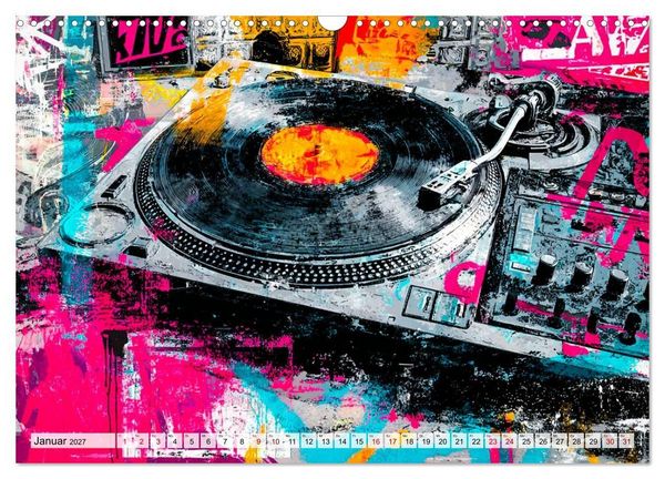 Produktbild: City Beats - Graffiti Dreams (Wandkalender 2027 DIN A3 quer), CALVENDO Monatskalender