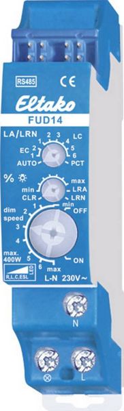 Produktbild: Eltako FUD14 RS485 Dimmaktor Hutschiene Schaltleistung (max.) 400W