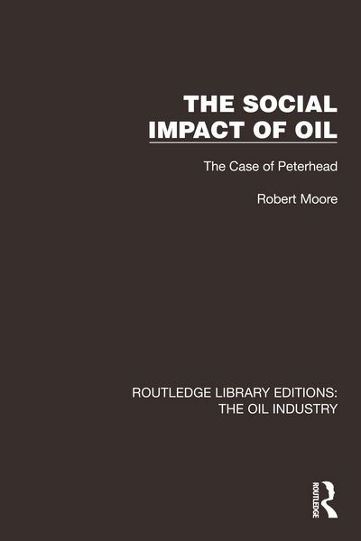 Produktbild: The Social Impact of Oil