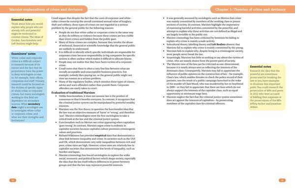 Produktbild: AQA A Level Sociology Crime and Deviance with Theory and Methods