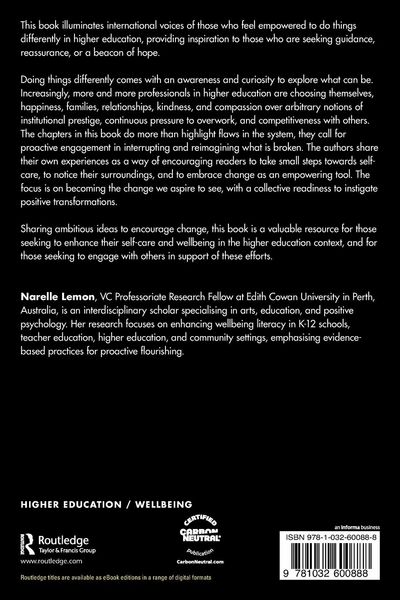 Produktbild: Prioritising Wellbeing and Self-Care in Higher Education