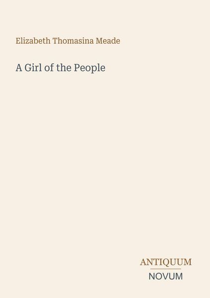 Produktbild: A Girl of the People