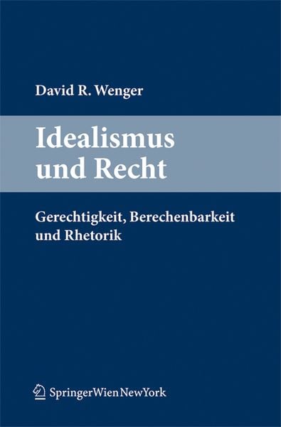 Produktbild: Idealismus und Recht