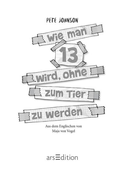 Produktbild: Wie man 13 wird, ohne zum Tier zu werden (Wie man 13 wird 2)
