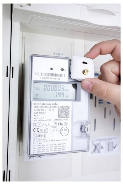 Produktbild: Powerfox poweropti Variante 3 PA201902 Energiekosten-Messger&auml;t-Zubeh&ouml;r mit App-Steuerung
