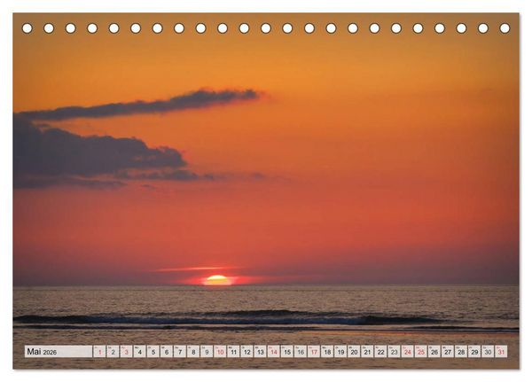 Produktbild: Nordseeinsel Amrum (Tischkalender 2026 DIN A5 quer), CALVENDO Monatskalender