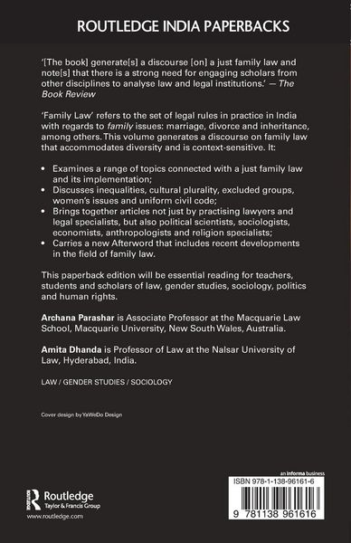 Produktbild: Redefining Family Law in India