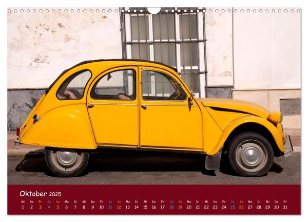 Produktbild: Citroen 2 CV Kult um die Ente (Wandkalender 2025 DIN A3 quer), CALVENDO Monatskalender