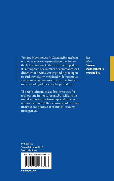 Produktbild: Trauma Management in Orthopedics