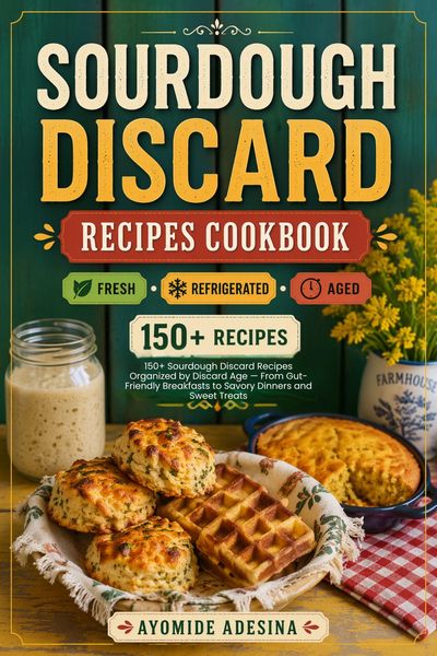 Produktbild: Sourdough Discard Recipes Cookbook