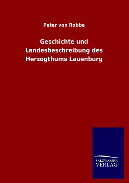 Produktbild: Geschichte und Landesbeschreibung des Herzogthums Lauenburg