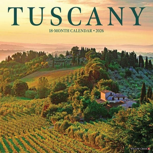 Produktbild: Tuscany 2026 Wall Calendar