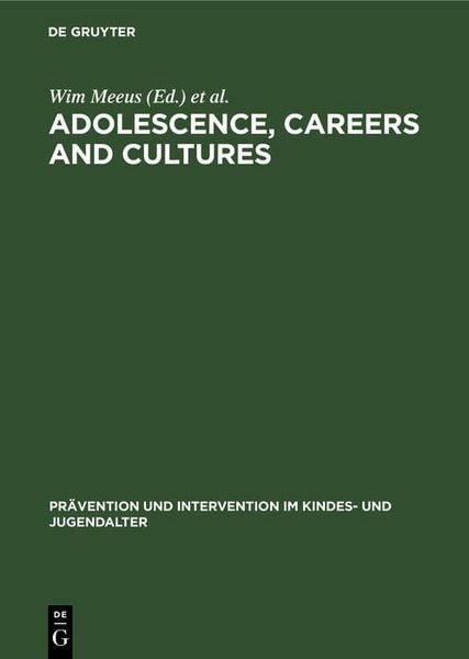 Produktbild: Adolescence, Careers and Cultures