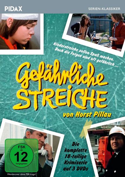 Produktbild: Gef&auml;hrliche Streiche / Die komplette 18-teilige Krimiserie von Erfolgsautor Horst Pillau (Pidax Serien-Klassiker) [3 DVDs]