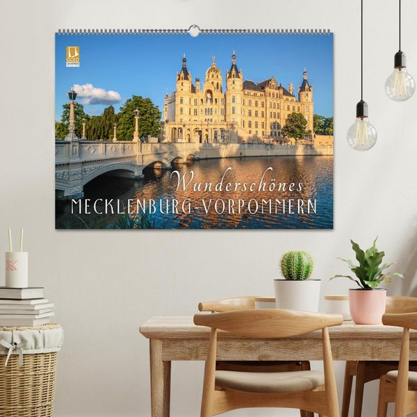 Produktbild: Wundersch&ouml;nes Mecklenburg-Vorpommern (Wandkalender 2026 DIN A2 quer), CALVENDO Monatskalender