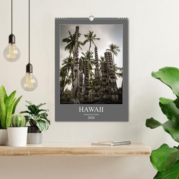 Produktbild: Hawaii - Inseltraum im Pazifik (Wandkalender 2026 DIN A3 hoch), CALVENDO Monatskalender