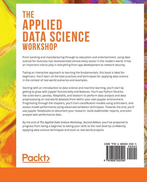 Produktbild: The Applied Data Science Workshop, Second Edition