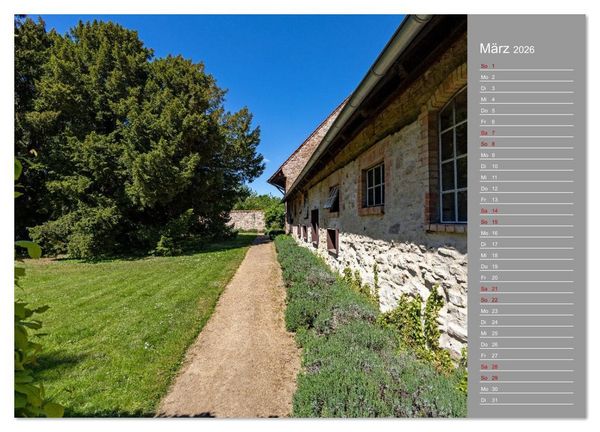 Produktbild: Kloster Dr&uuml;beck-Ehemalige Harzer Benediktiner-Abtei (hochwertiger Premium Wandkalender 2026 DIN A2 quer), Kunstdruck in Hochglanz