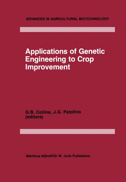 Produktbild: Applications of Genetic Engineering to Crop Improvement