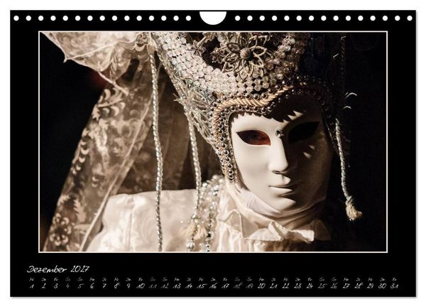 Produktbild: Venezianische Masken in Ludwigsburg (Wandkalender 2027 DIN A4 quer), CALVENDO Monatskalender