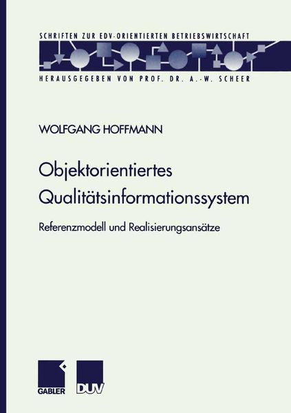 Produktbild: Objektorientiertes Qualit&auml;tsinformationssystem