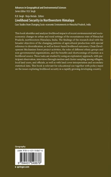 Produktbild: Livelihood Security in Northwestern Himalaya
