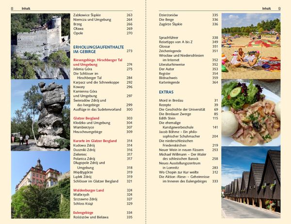 TRESCHER Reiseführer Breslau und Niederschlesien