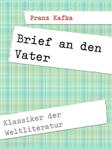 Produktbild: Brief an den Vater