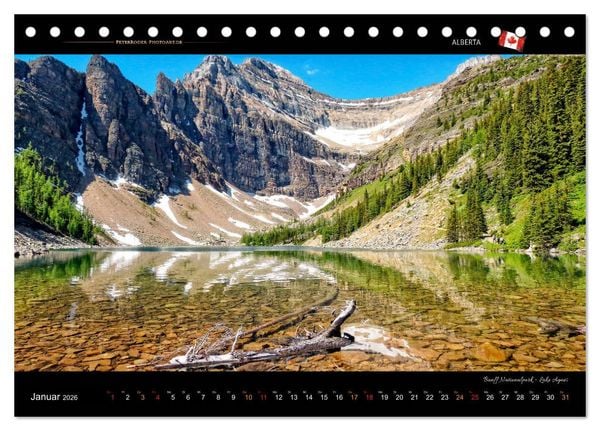 Produktbild: Kanada - eine Reise durch Kanadas einzigartige Provinzen und Territorien (Tischkalender 2026 DIN A5 quer), CALVENDO Monatskalender
