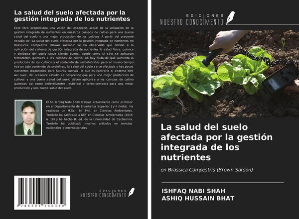 Produktbild: La salud del suelo afectada por la gesti&oacute;n integrada de los nutrientes