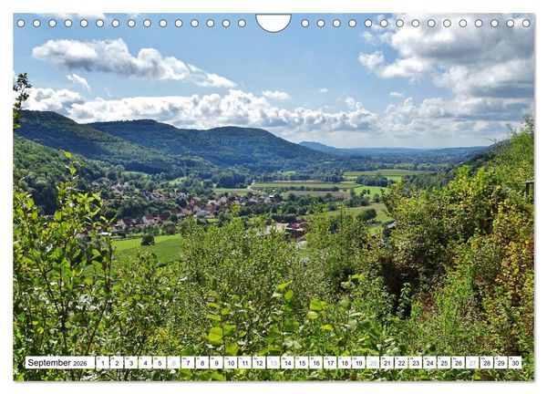 Produktbild: Wandererlebnisse in der Fr&auml;nkischen Schweiz (Wandkalender 2026 DIN A4 quer), CALVENDO Monatskalender