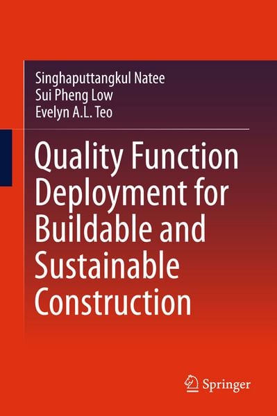 Produktbild: Quality Function Deployment for Buildable and Sustainable Construction