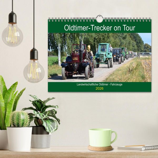 Produktbild: Oldtimer-Trecker on Tour (Wandkalender 2026 DIN A4 quer), CALVENDO Monatskalender