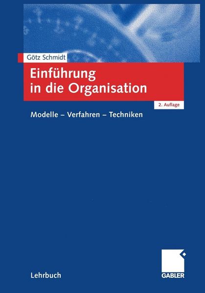Produktbild: Einf&uuml;hrung in die Organisation