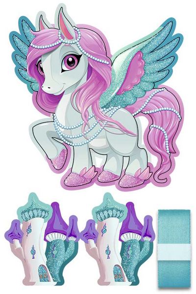 Produktbild: Dekorations-Set mini "Baby Pegasus"