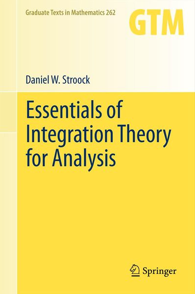 Produktbild: Essentials of Integration Theory for Analysis