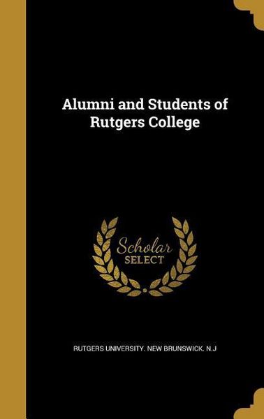 Produktbild: Alumni and Students of Rutgers College