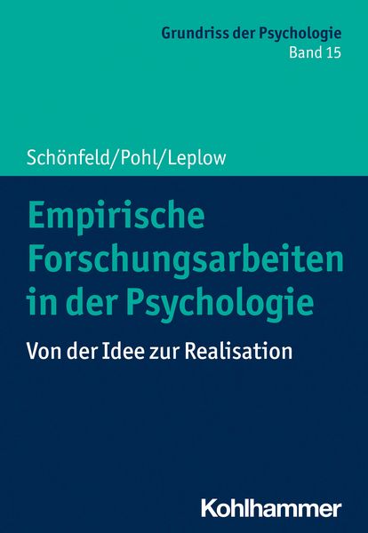 Produktbild: Empirische Forschungsarbeiten in der Psychologie