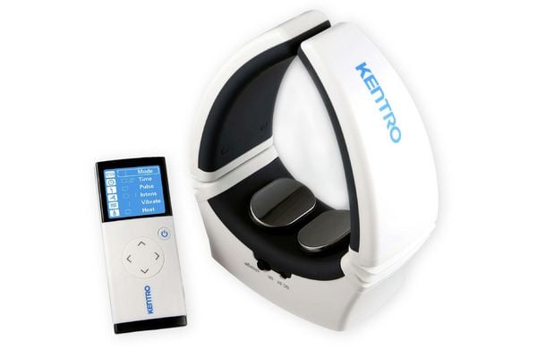 Elektrischer Nacken Masseur, Massagegerät mit FIR-Infrarotwärme, Vibrationsmassage & Magnetfeld